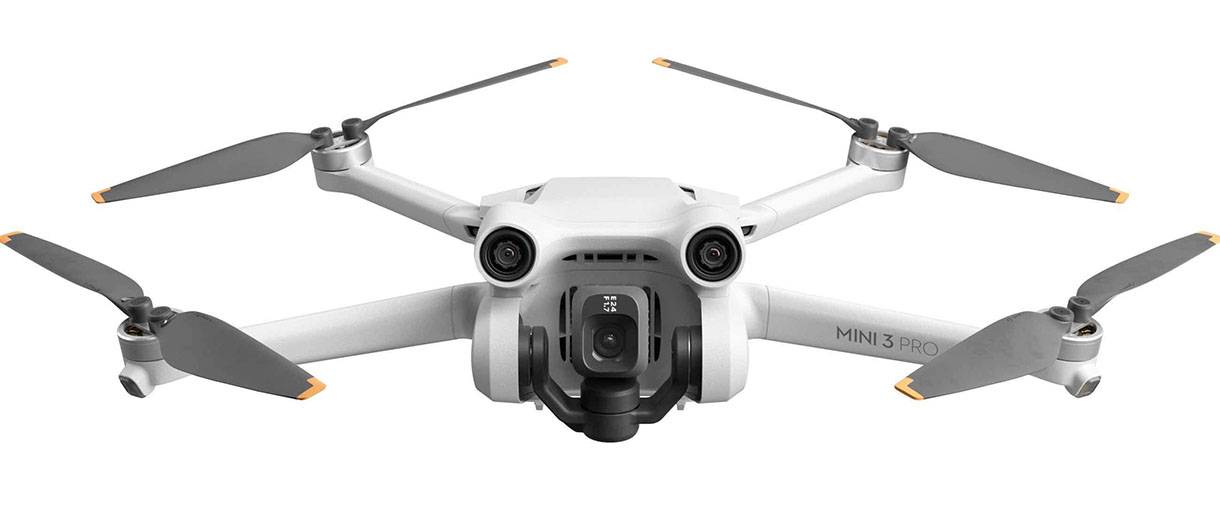 The ideal travel drone: DJI mini 3 Pro.