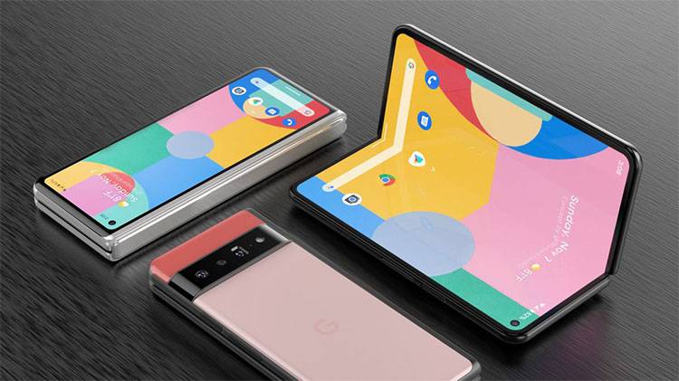 Based on Leaked Images Google Pixel Fold Renders Show Surprisingly a Thin Phone