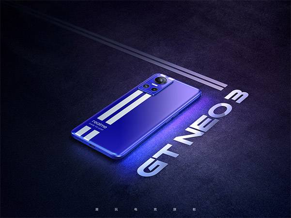 Realme GT Neo 3 official render with new design