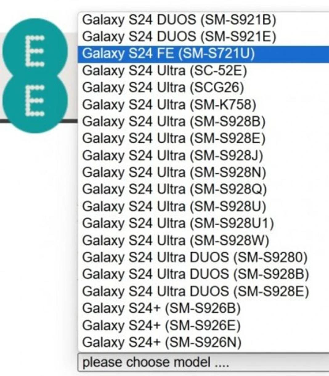 Samsung Galaxy S24 FE is in Works Confirmed by UK Carrier