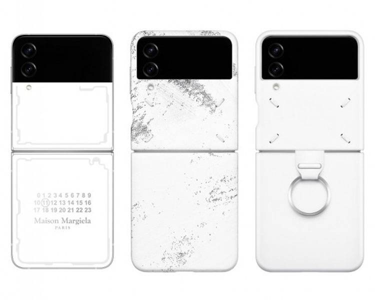Samsung and Maison Margiela collaborated to manufacture The Designer Galaxy Z Flip 4