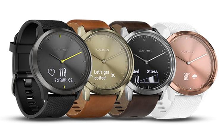 Modules of the Garmin Vivo-move HR Hybrid Smartwatch