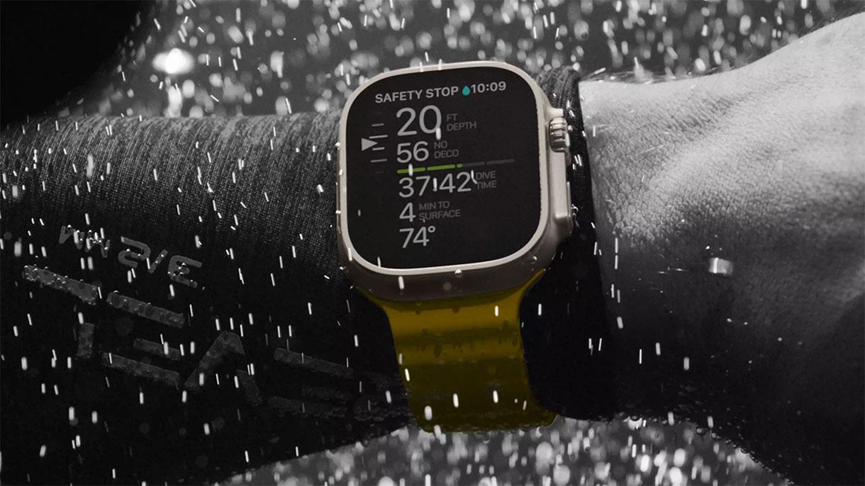 Apple Watch Ultra begins ski and snowboard workout detection