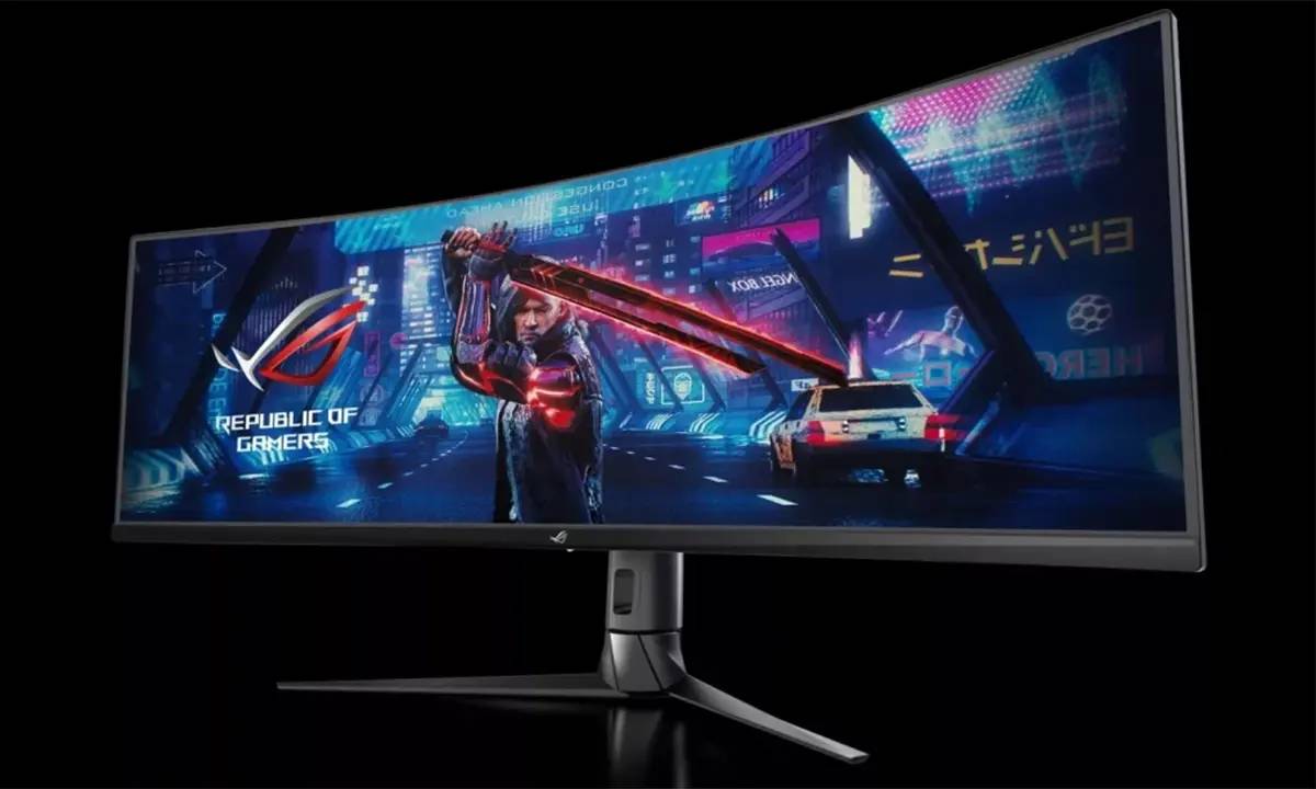ASUS ROG STRIX XG49WCR Monitor With a 49-inch Curved Screen Unveiled