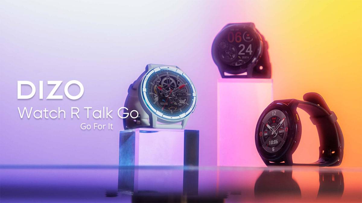DIZO Watch R Talk Go launched with an easy-to-get price